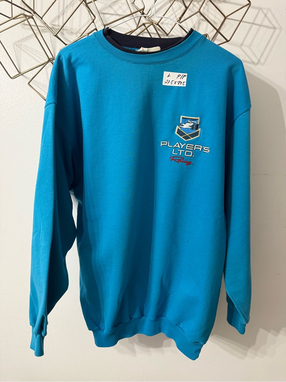 Blue Men's Crewneck Sweater